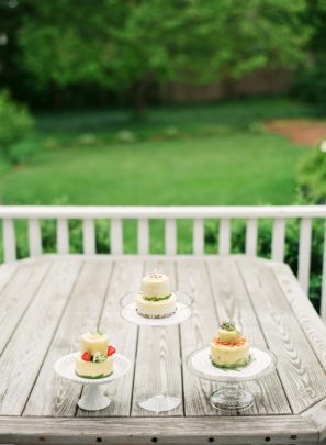 DIY Tiered Mini Cakes DIY Tiered Mini Cakes