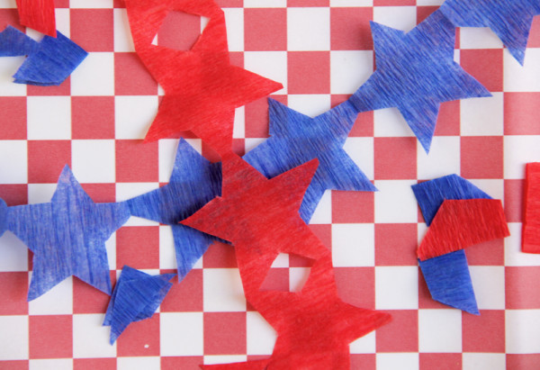 July Fourth DIY Streamers July Fourth DIY Streamers