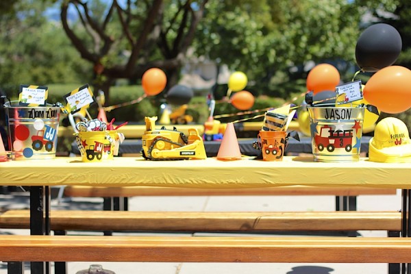 Construction Birthday Party Ideas