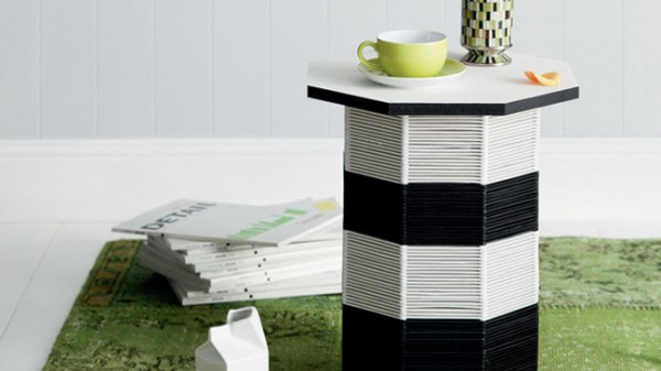 DIY Popsicle Stick Table DIY Popsicle Stick Table