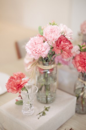 Pink Carnation Centerpieces Pink Carnation Centerpieces
