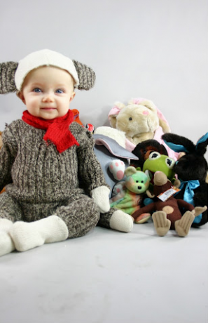DIY Sock Monkey Costume