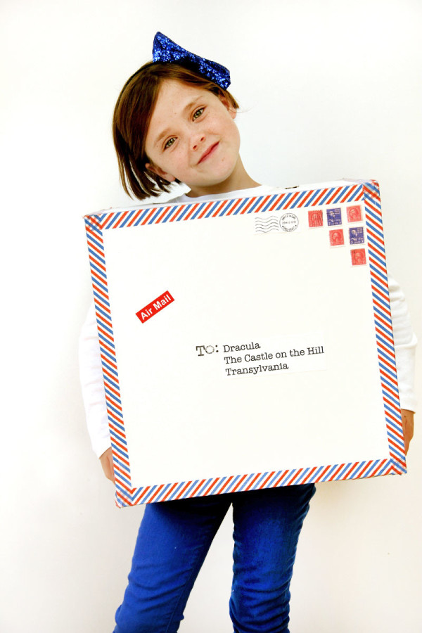 DIY Air Mail Costume