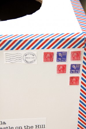 DIY Cardboard Box Air Mail Costume