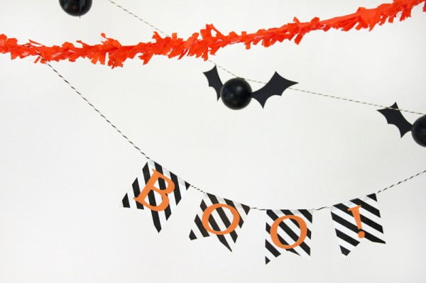 DIY Halloween Boo Banner DIY Halloween Boo Banner