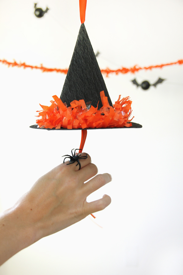 DIY Witch Hat Pinata Tutorial DIY Witch Hat Pinata Tutorial