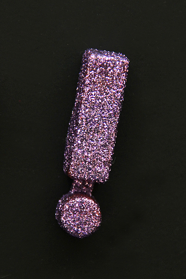 DIY Glitter Letter Magnet Tutorial DIY Glitter Letter Magnet Tutorial