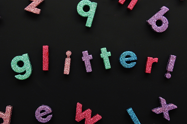 DIY Glitter Magnets DIY Glitter Magnets