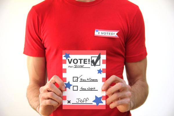 DIY Printable Voting Ballots DIY Printable Voting Ballots