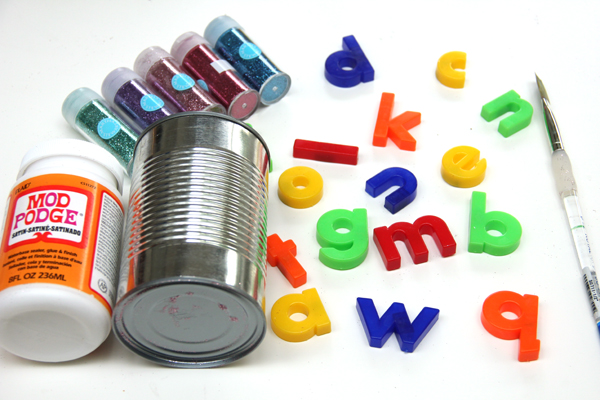 How to Make Glitter Letter Magnets How to Make Glitter Letter Magnets