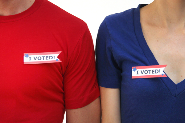 Printable I Voted Pins Printable I Voted Pins