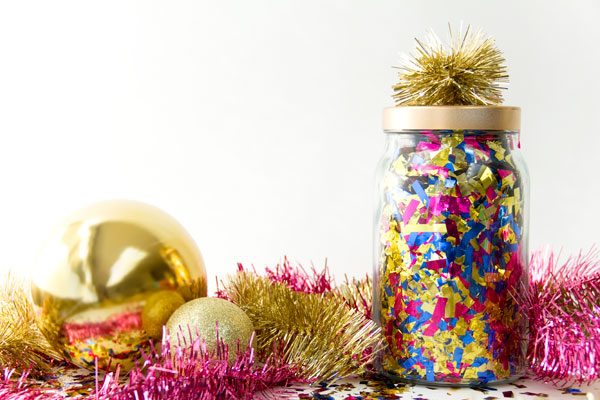 DIY Surprise Confetti Jars DIY Surprise Confetti Jars