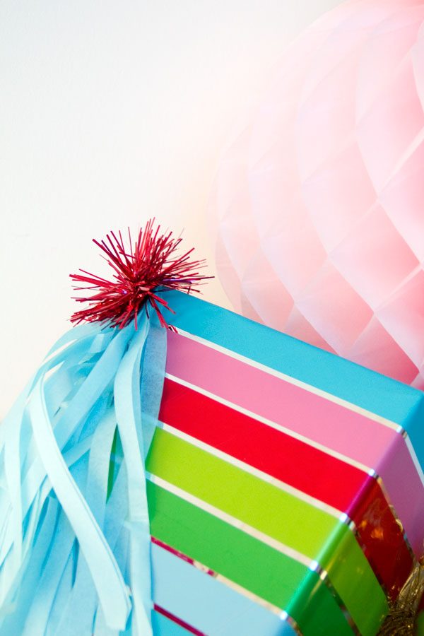 DIY Fringe Tassel Gift Toppers