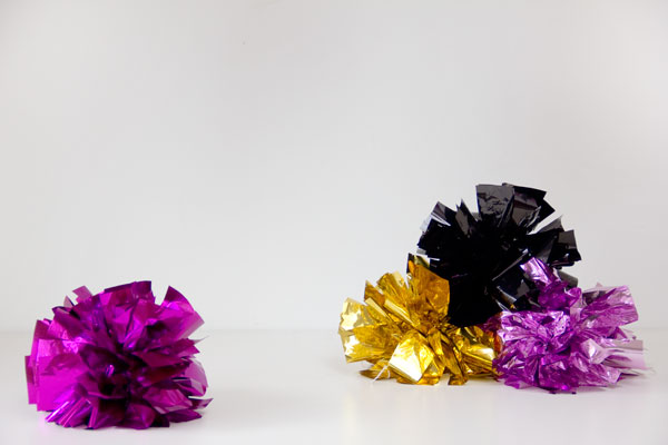 DIY Fringe Mylar Poms | Studio DIY DIY Fringe Mylar Poms | Studio DIY