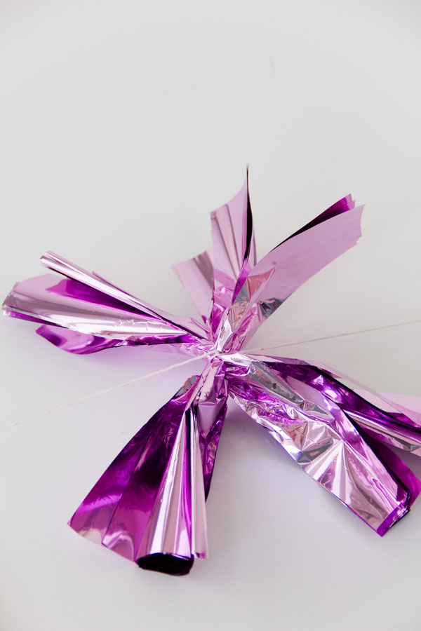 DIY Fringe Mylar Poms | Studio DIY DIY Fringe Mylar Poms | Studio DIY