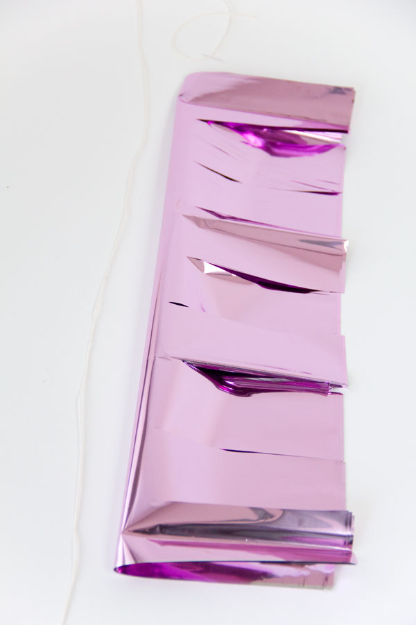 DIY Fringe Mylar Poms | Studio DIY DIY Fringe Mylar Poms | Studio DIY