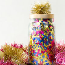 DIY Confetti Surprise Jars