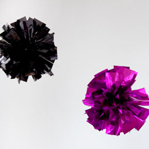 DIY Fringe Mylar Poms DIY-Fringe-Mylar-Poms