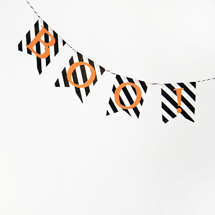 Easy DIY Halloween Bunting