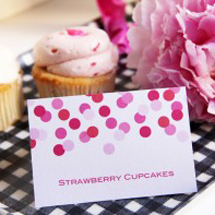 Free Printable Confetti Place Cards
