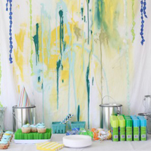 Max’s DIY Messy Paint Party