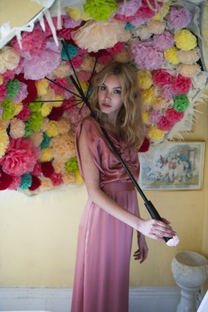 Pom Pom Umbrella