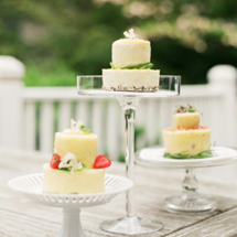 Mini Tiered Cakes with Fruit and Herbs Tiered-Mini-Cakes-297x405