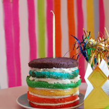 DIY Rainbow Birthday Party