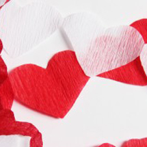DIY Heart Streamers red-heart-streamers-285x189