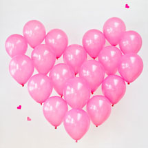 DIY Giant Balloon Heart