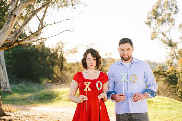 DIY Valentines Day Photo Props