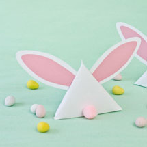 DIY Easter Bunny Treat Pouches
