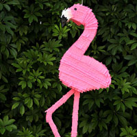 DIY Flamingo Piñata