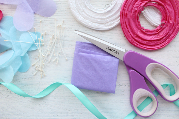DIY Paper Flower Lanterns