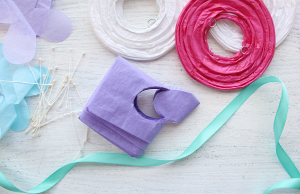 DIY Paper Flower Lanterns