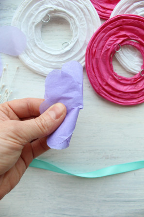 DIY Paper Flower Lanterns