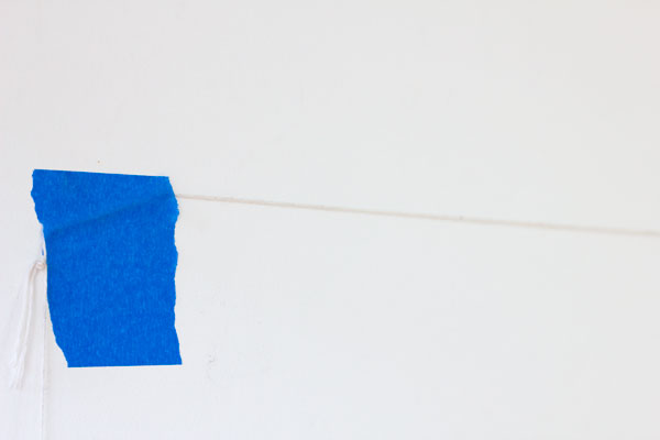 DIY Streamer Surprise Door Curtain