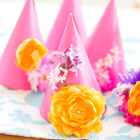 Madeline’s DIY Colorful Flower-Filled Birthday Party