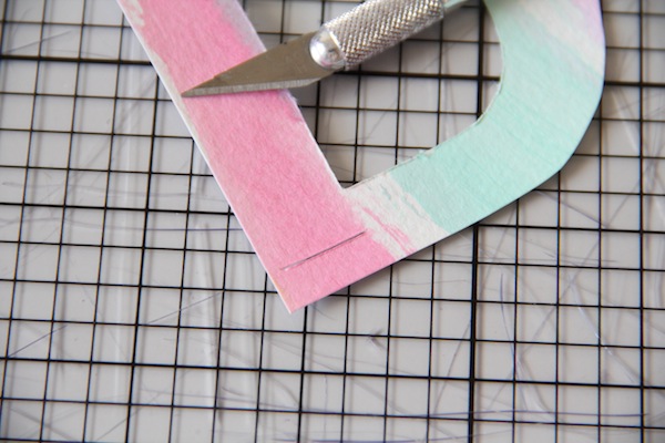 Monogram Straw Topper DIY