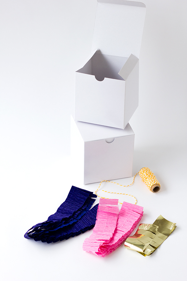 DIY Pinata Box Supplies