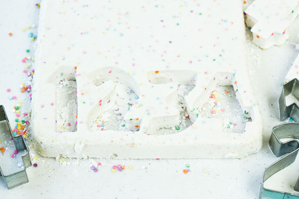 How To Cut Marshmallows with a Cookie Cutter