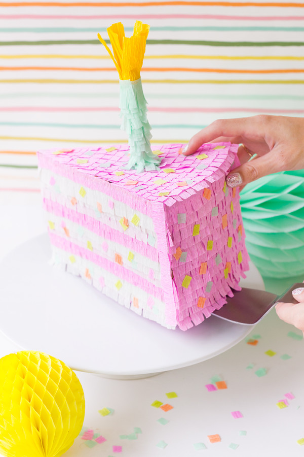 Birthday Cake Piñata DIY Birthday Cake Piñata DIY