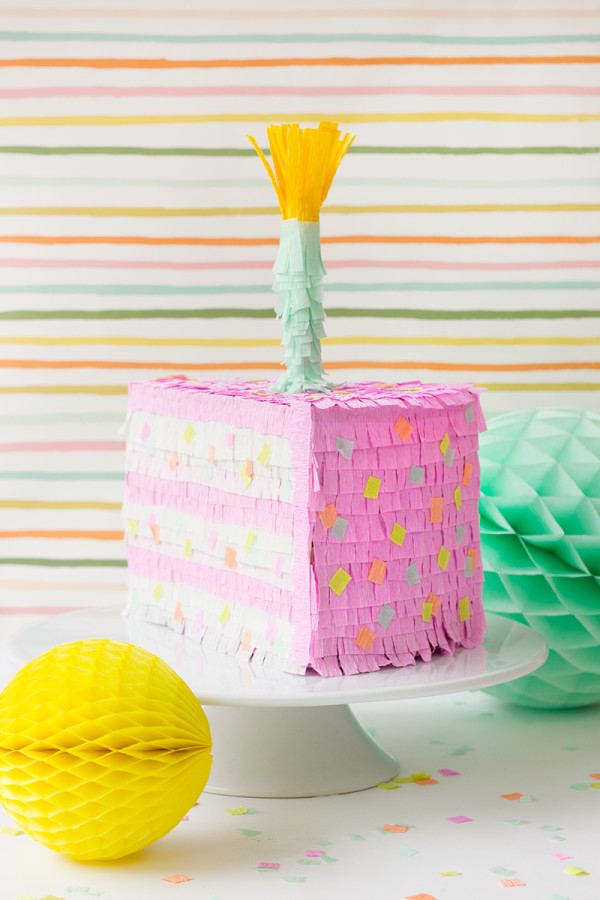 DIY Birthday Cake Piñata DIY Birthday Cake Piñata