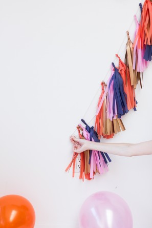 How To Make a Number with Tassel Garland