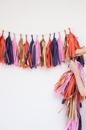 Tassel Garland Number DIY Tutorial