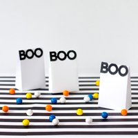 Boo! Halloween Treat Bags