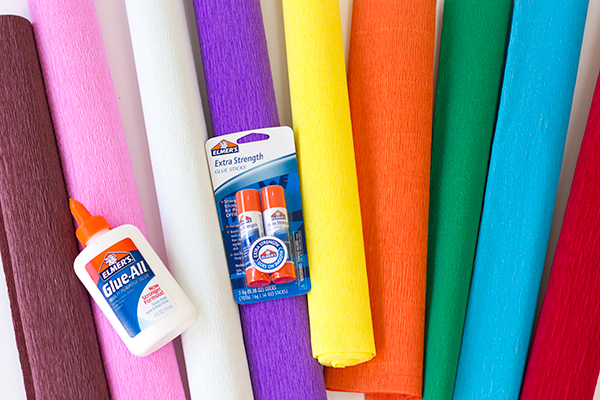 DIY Birthday Cake Costume Supplies
