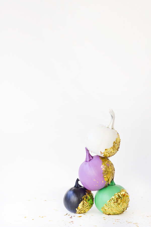 DIY Confetti Dipped Pumpkins DIY Confetti Dipped Pumpkins