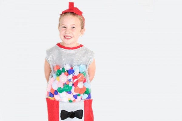 DIY Gumball Machine Costume
