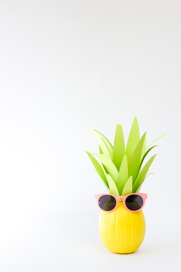 DIY Pineapple Pumpkin